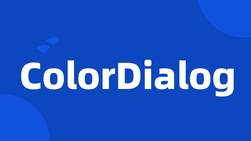 ColorDialog