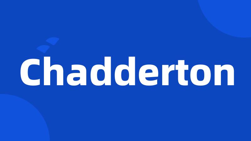 Chadderton