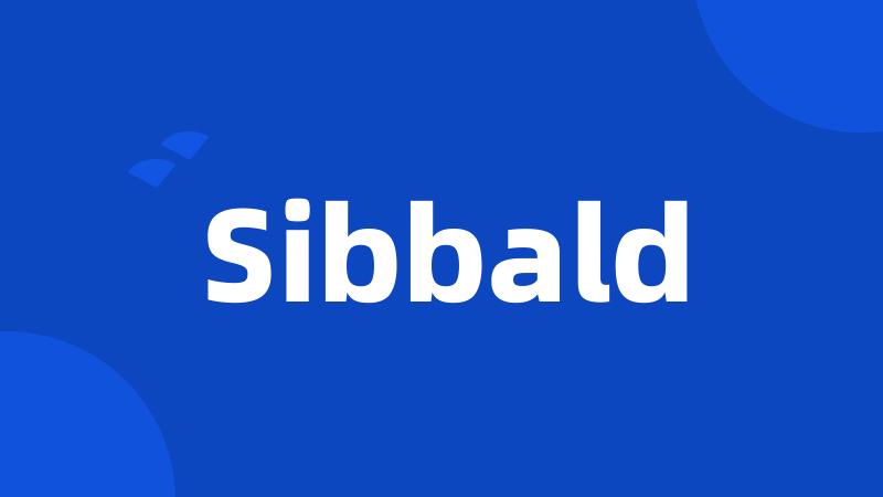 Sibbald