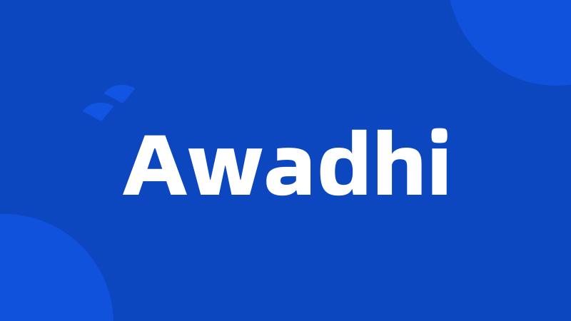 Awadhi