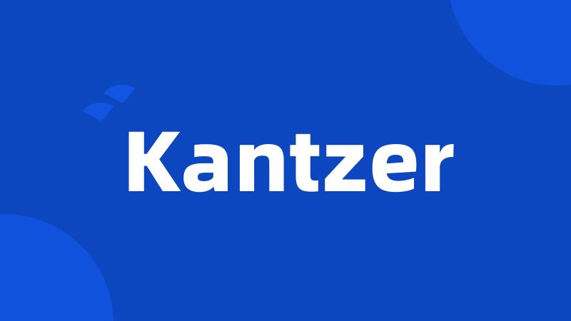 Kantzer