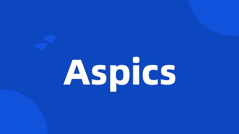 Aspics