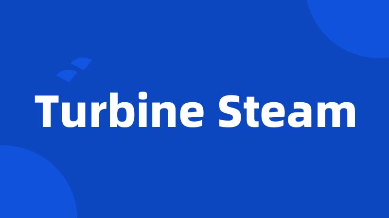 Turbine Steam