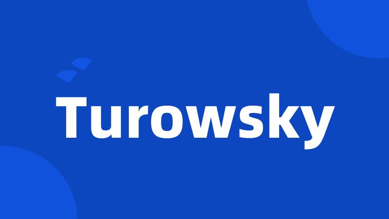Turowsky
