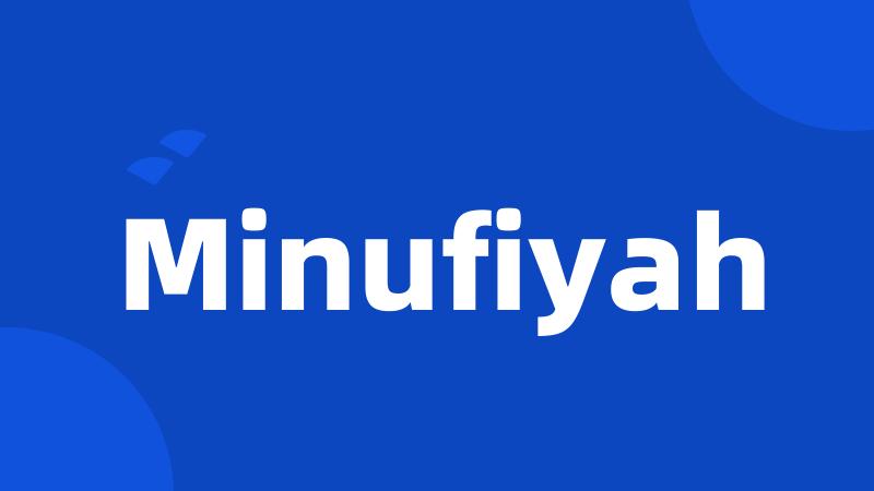 Minufiyah
