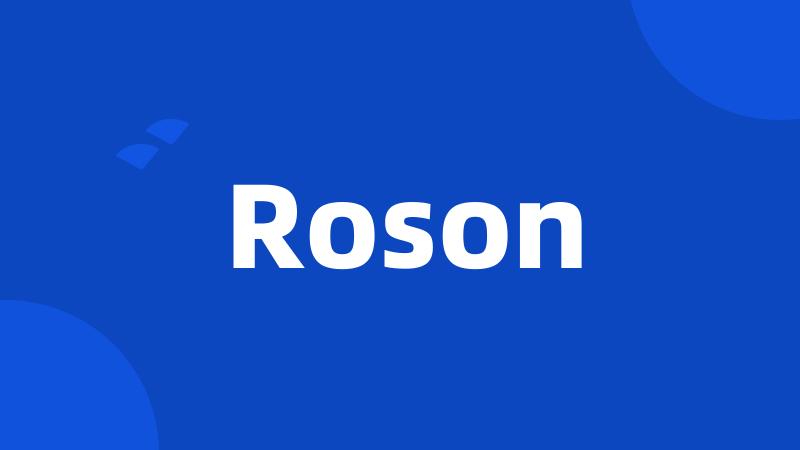 Roson