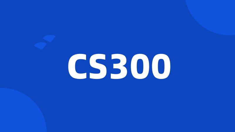 CS300