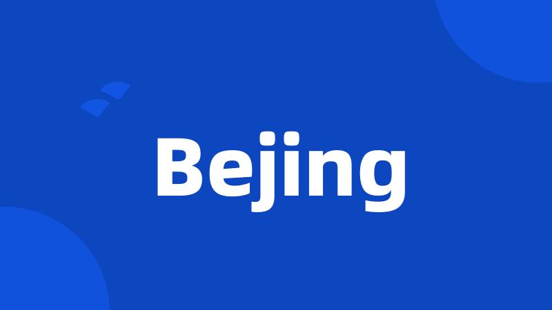 Bejing