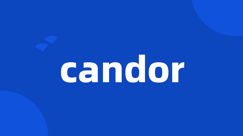 candor