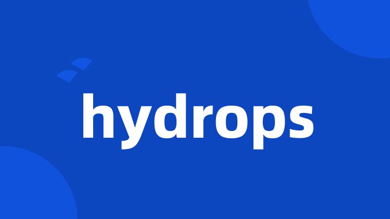 hydrops