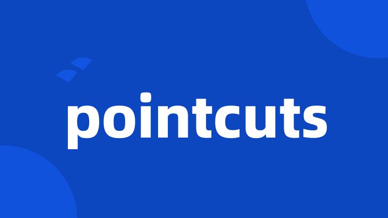 pointcuts