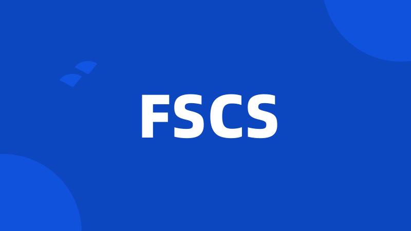 FSCS