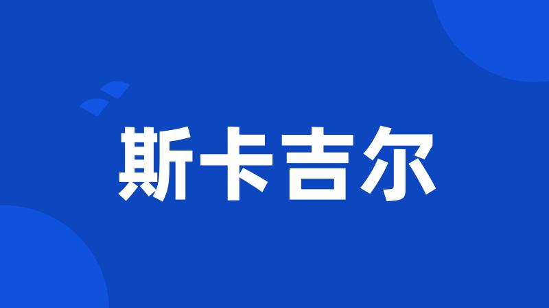 斯卡吉尔