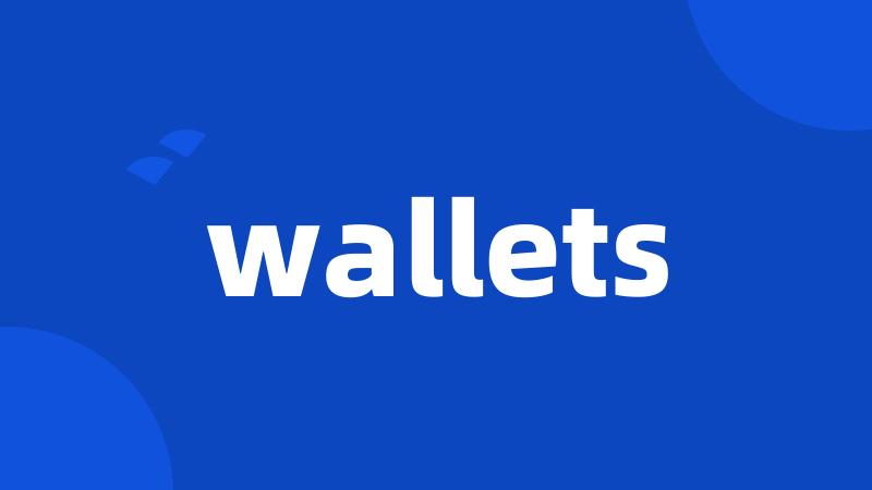 wallets