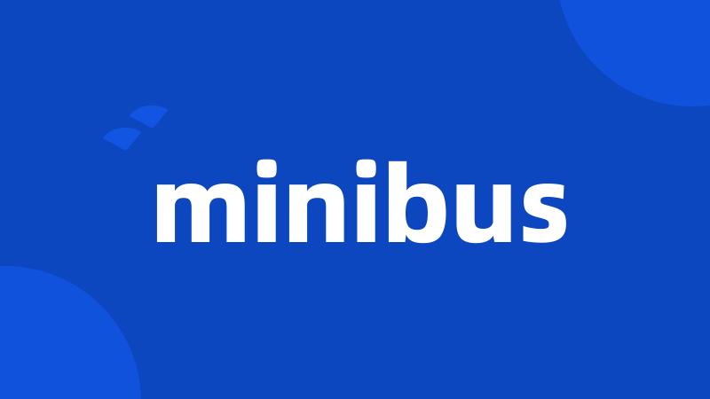 minibus