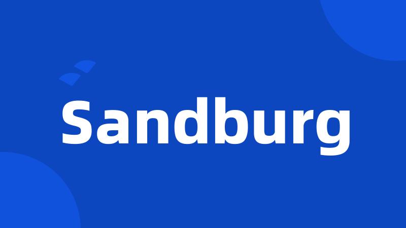 Sandburg