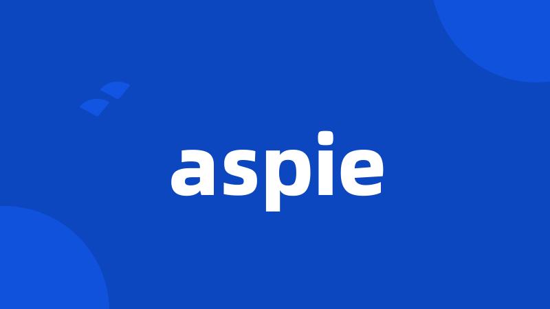 aspie