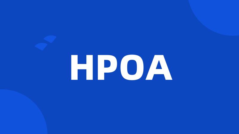 HPOA