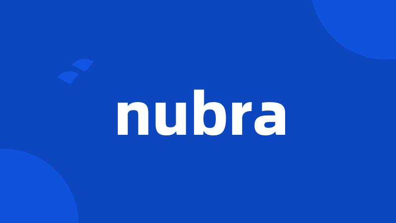 nubra