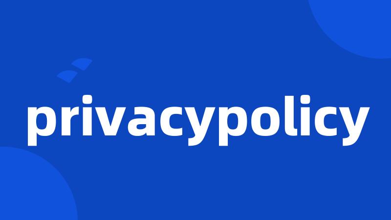 privacypolicy