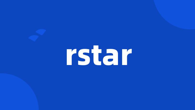 rstar