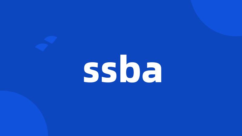 ssba