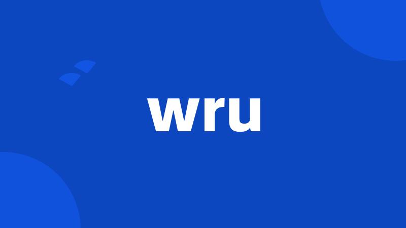 wru