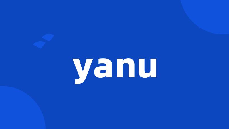 yanu