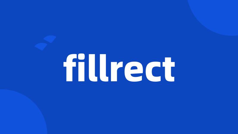 fillrect