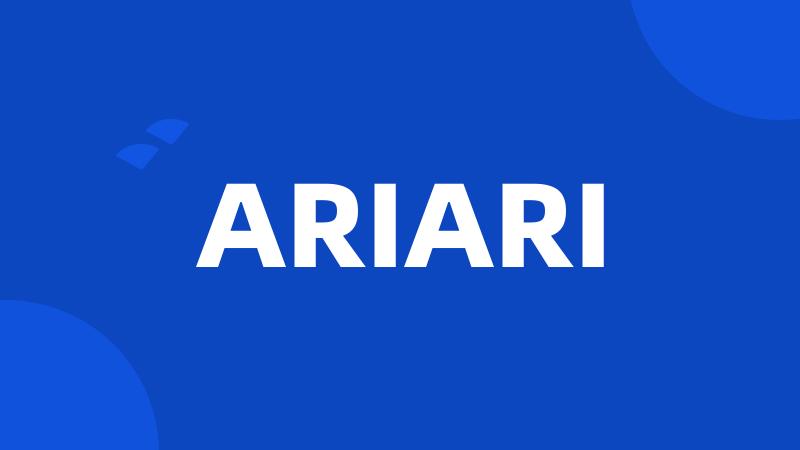 ARIARI