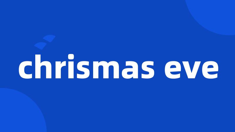 chrismas eve