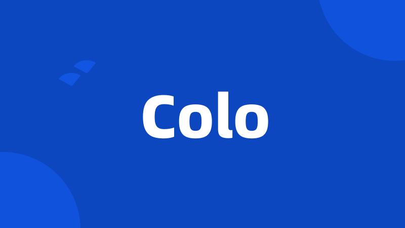 Colo