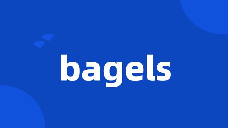 bagels