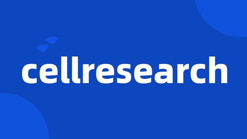 cellresearch