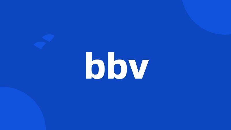 bbv