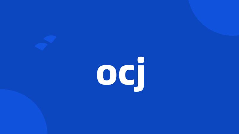 ocj