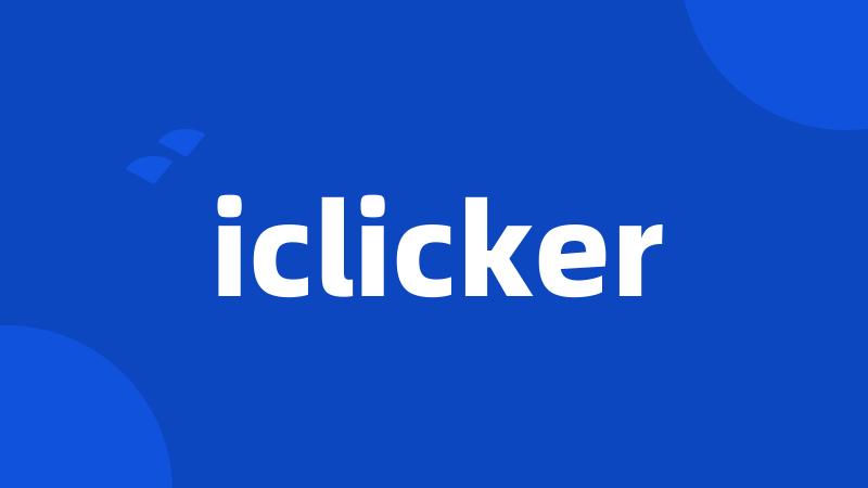 iclicker