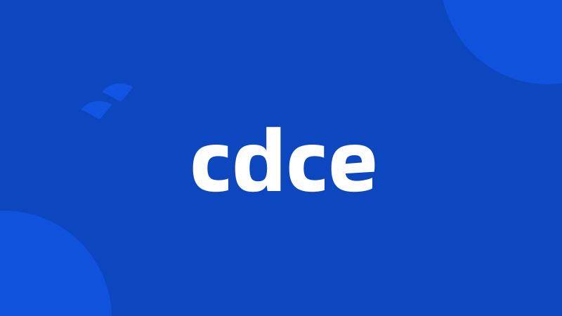 cdce