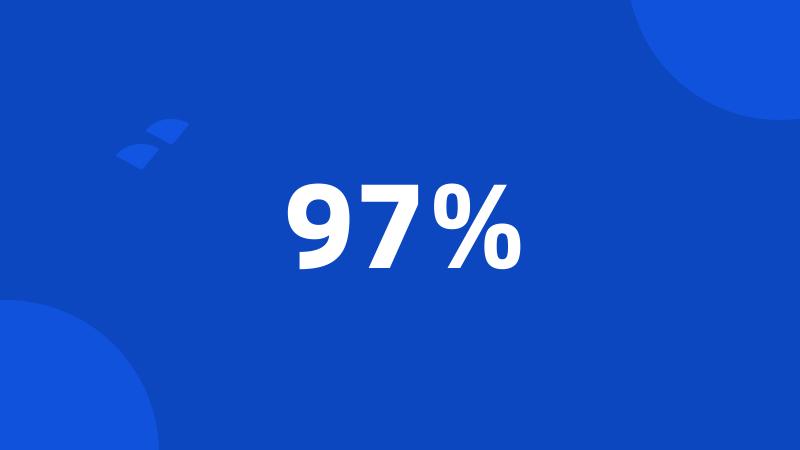 97%