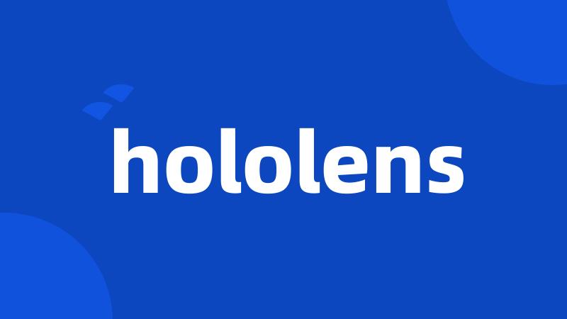 hololens