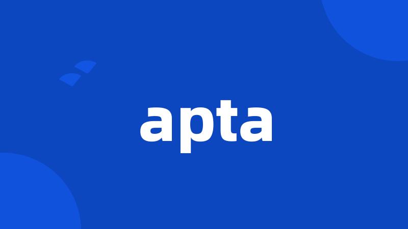 apta