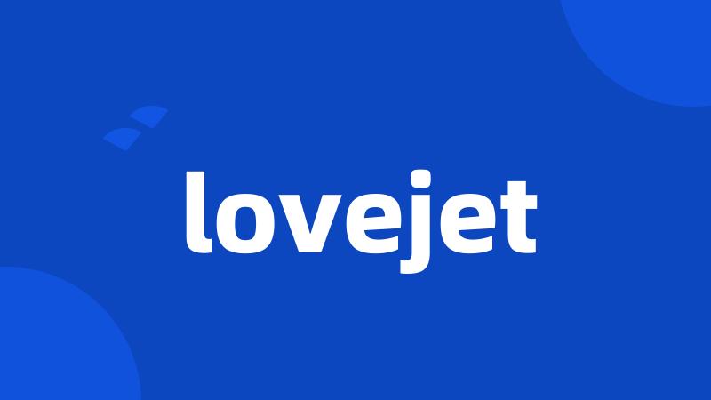 lovejet