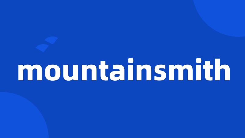 mountainsmith