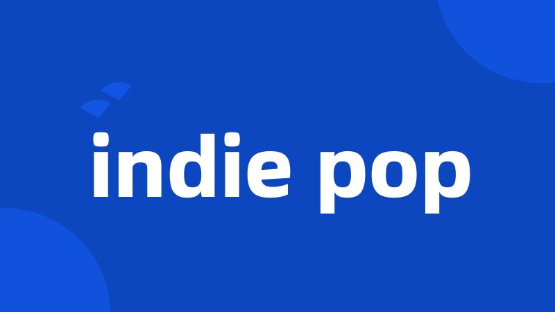 indie pop