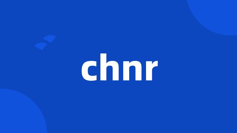 chnr