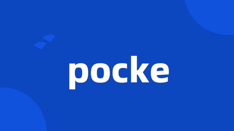 pocke