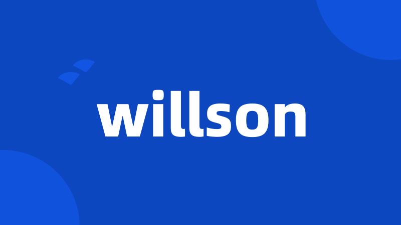 willson