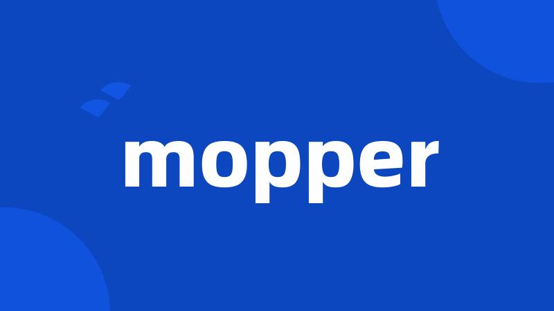 mopper