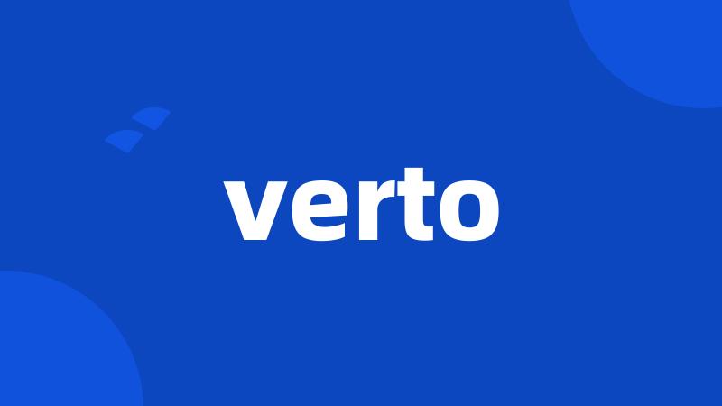 verto