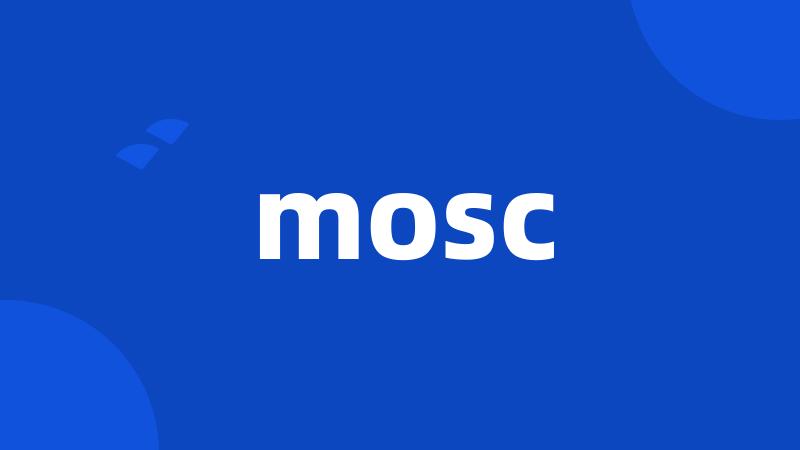 mosc